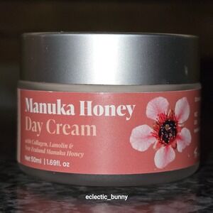 Manuka Lane Manuka Honey Day Cream with Collagen & Lanolin 50ml/1.69oz. NZ Made
